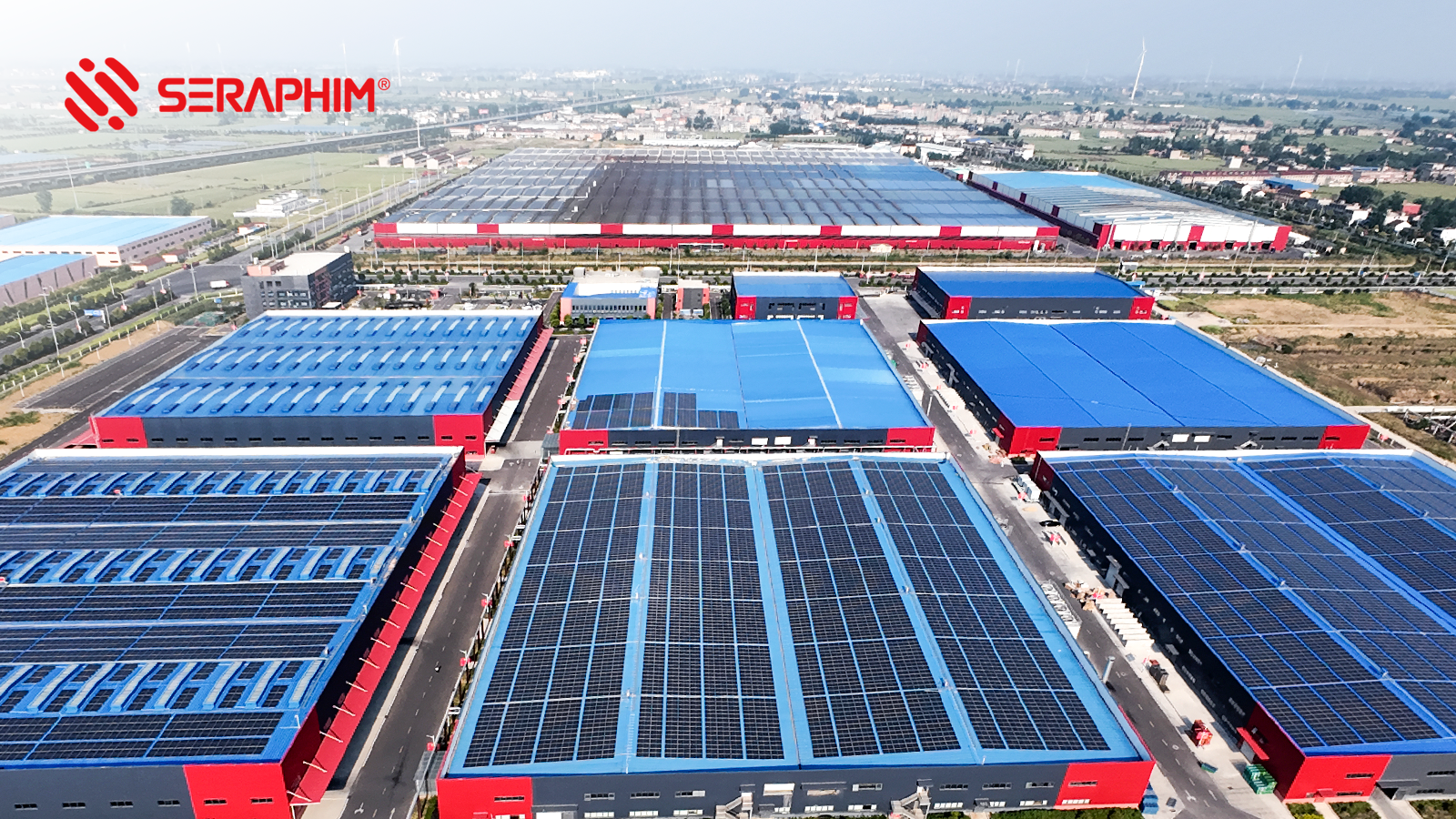5.97MW Rooftop Project at Seraphim Anhui Factory Successfully Connected to the Grid
