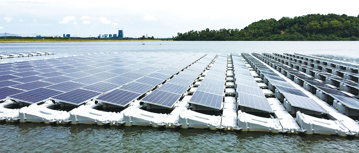 The Largest Ever Floating Solar PV System in Singapore