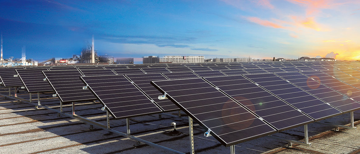 GLBAL LARGEST ROOFTOP PLANT USING SHINGLED-CELL MODULES